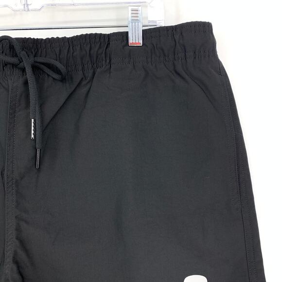Culprit Swimwear Men's XXL Solid Black Swim Short Bottoms NEW - Picture 3 of 5